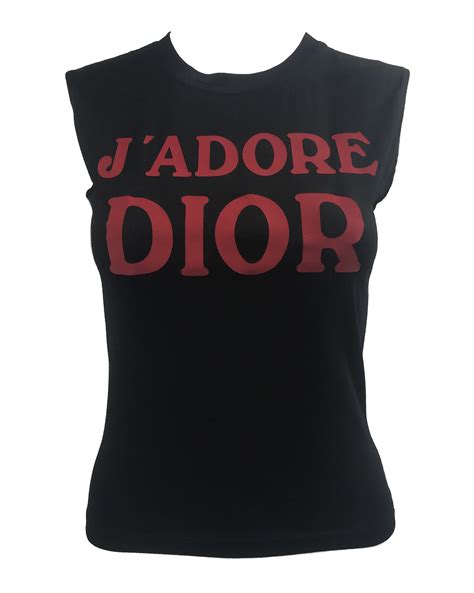 jadore dior tank top|j'adore dior top vintage.